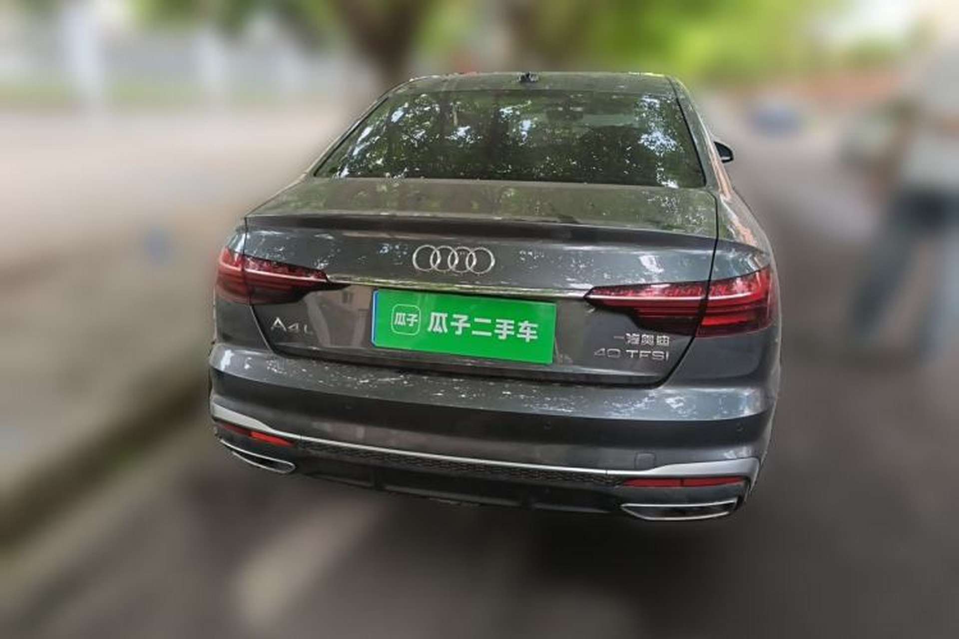 Used Audi A4L 2022 40 TFSI Fashion Dynamic Model Rear