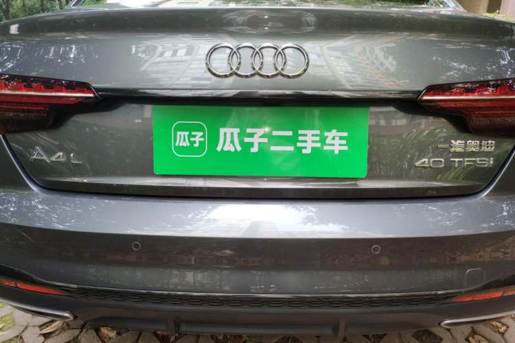 Used Audi A4L 2022 40 TFSI Luxury Dynamic Model Rear
