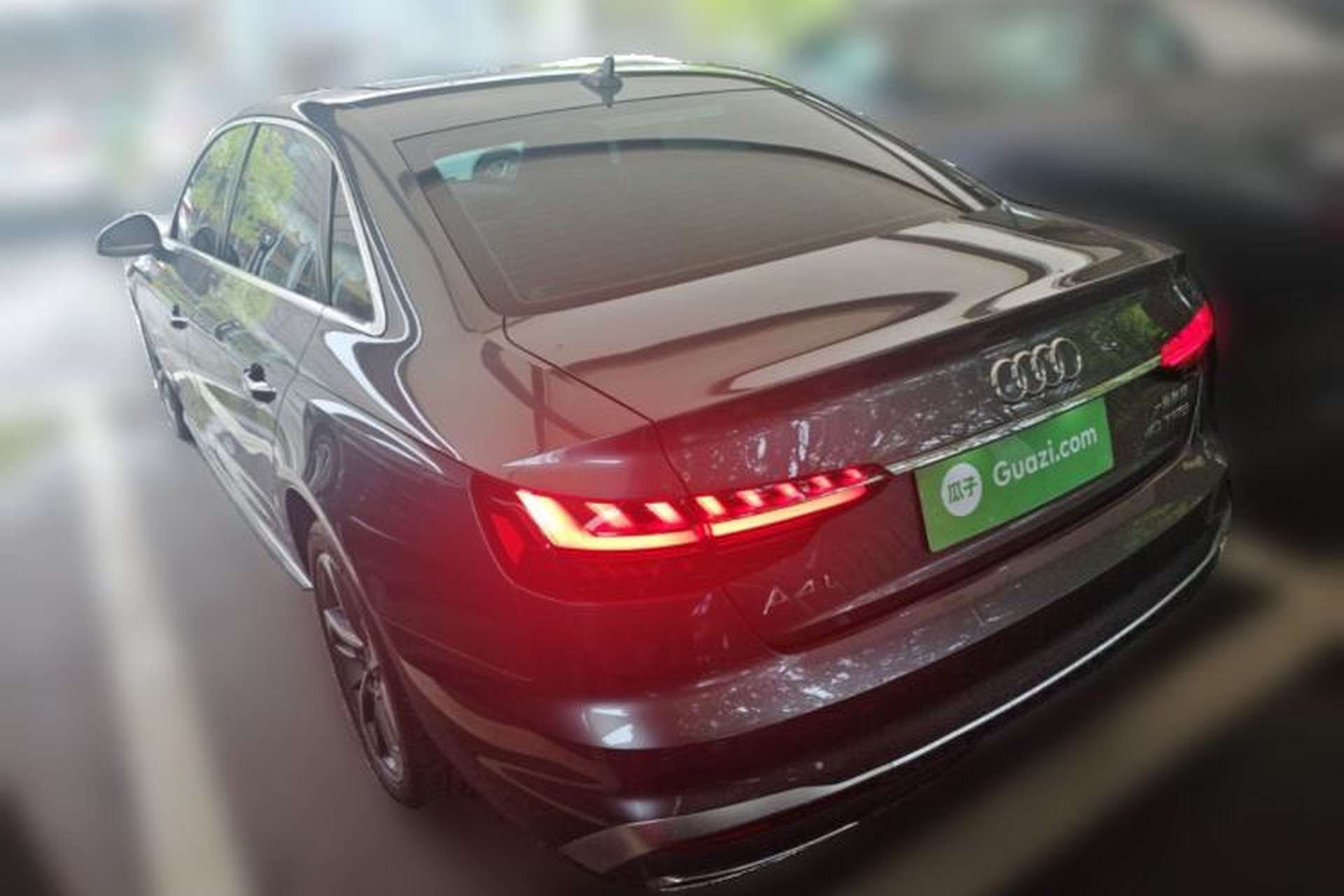 Used Audi A4L 2022 40 TFSI Fashion Dynamic Model Rear Left 45 Deg