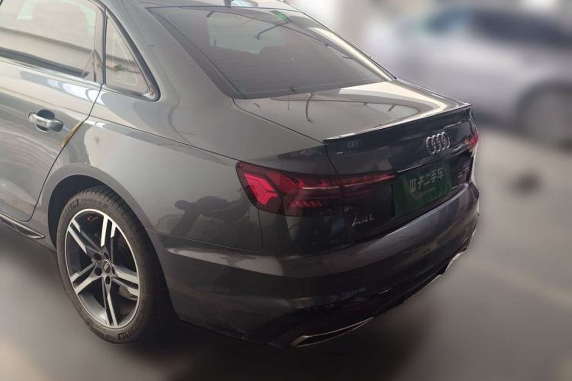 Used Audi A4L 2022 40 TFSI Luxury Dynamic Model Rear Left 45 Deg