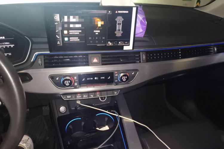 Used Audi A4L 2022 40 TFSI Luxury Dynamic Model Audio And AC Panel
