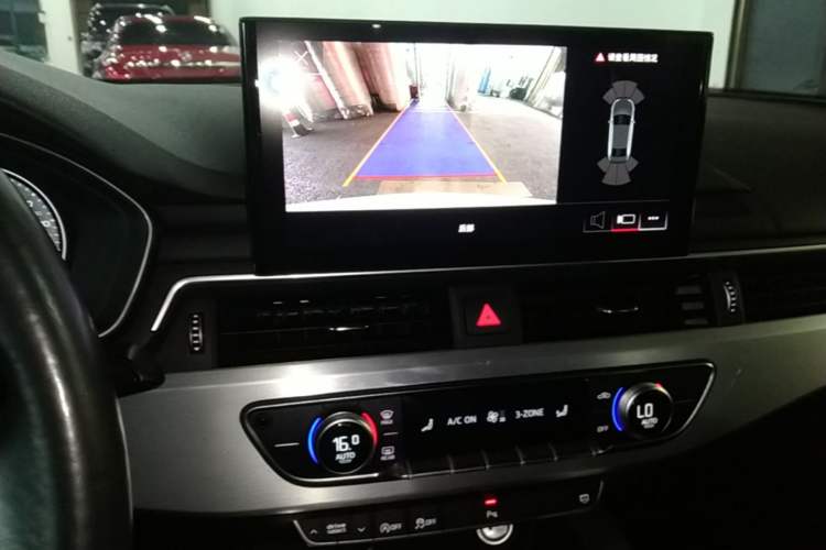 Used Audi A4L 2022 40 TFSI Luxury Dynamic Model Audio And AC Panel