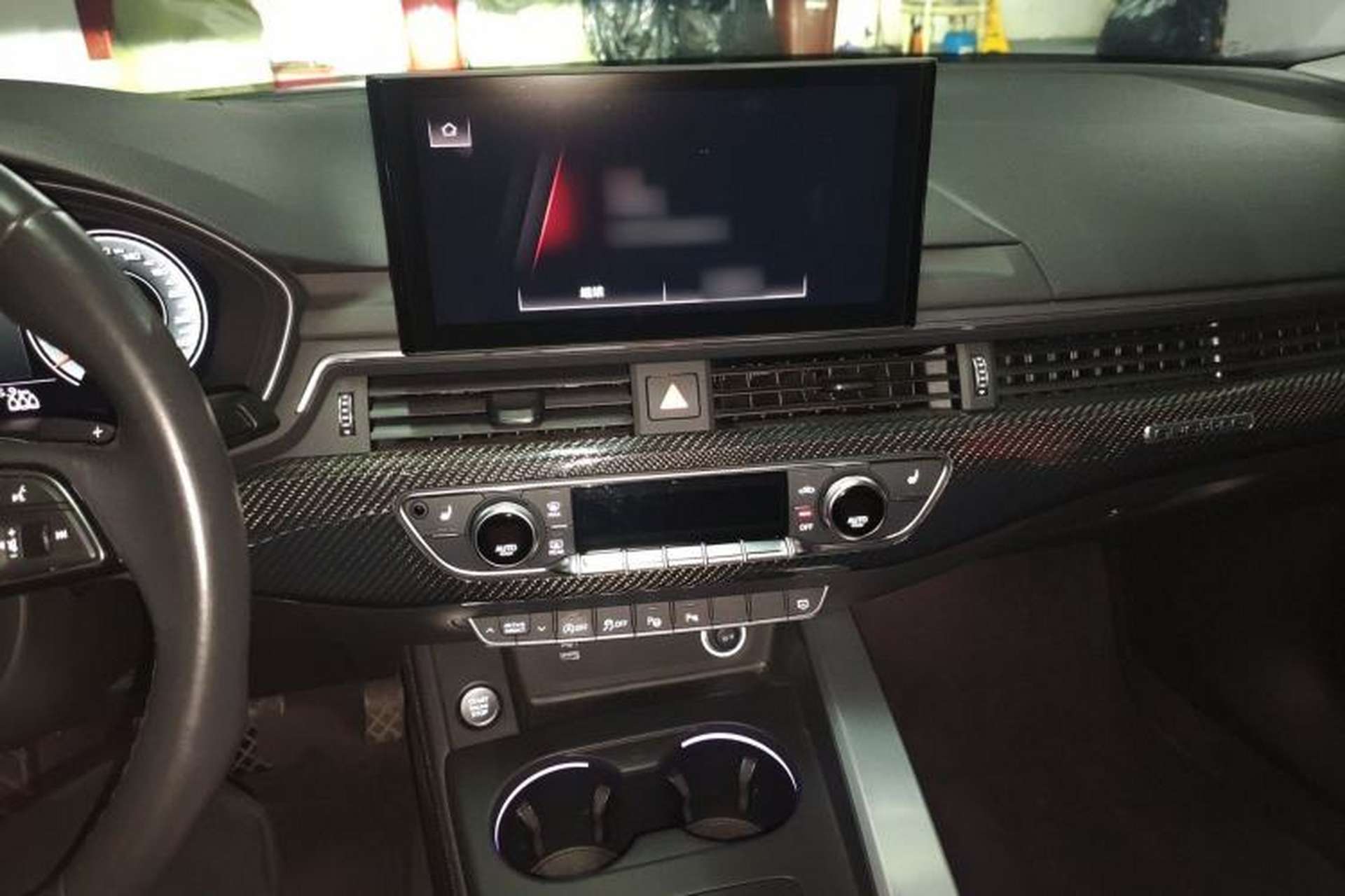 Used Audi A4L 2022 40 TFSI Luxury Dynamic Model Audio And AC Panel