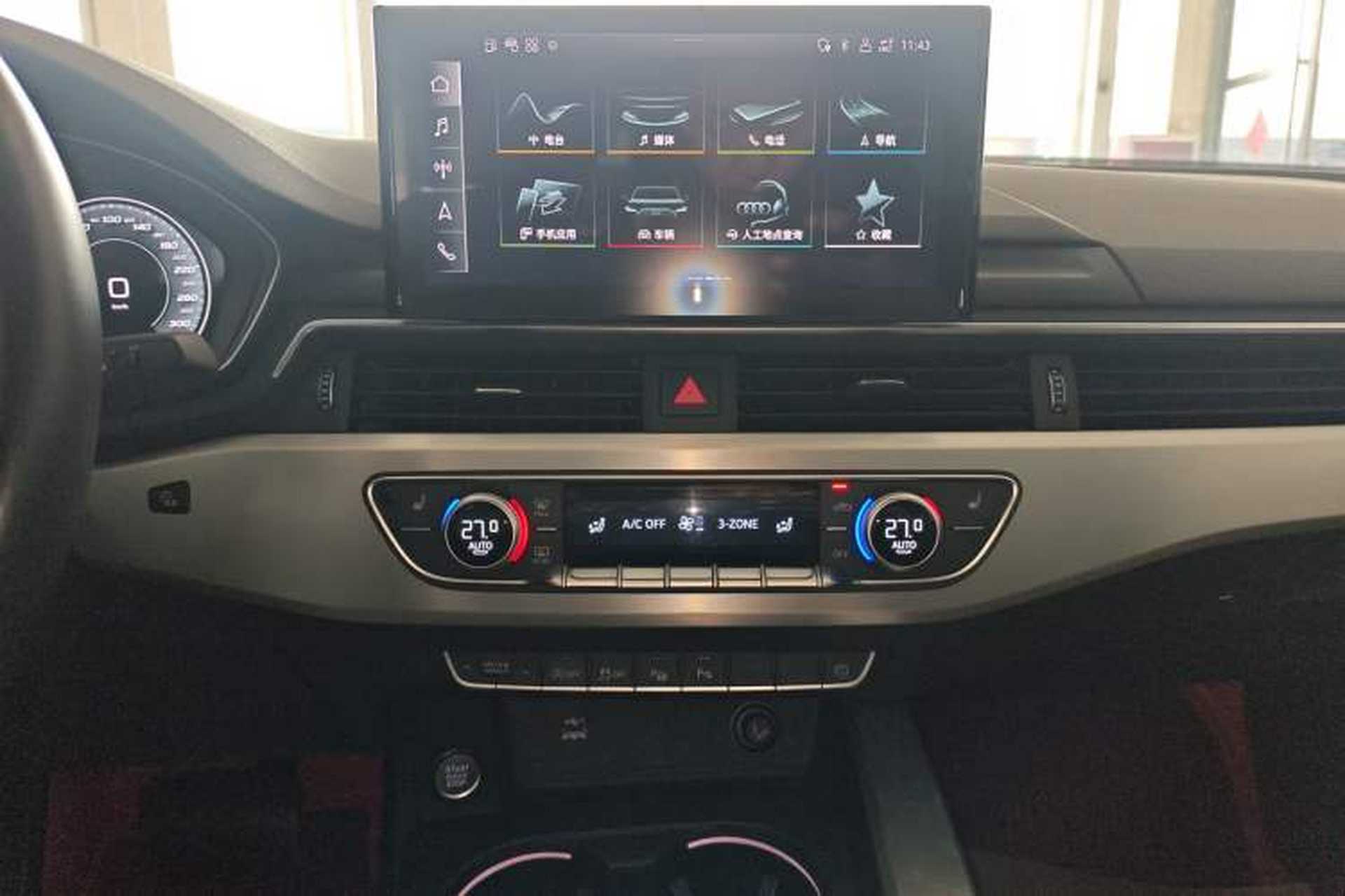 Used Audi A4L 2022 40 TFSI Luxury Dynamic Model Audio And AC Panel
