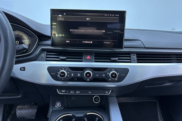 Used Audi A4L 2022 40 TFSI Fashion Dynamic Model Audio And AC Panel