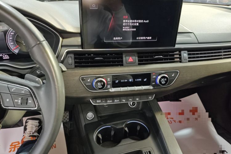 Used Audi A4L 2022 40 TFSI Luxury Prestige Edition Audio And AC Panel