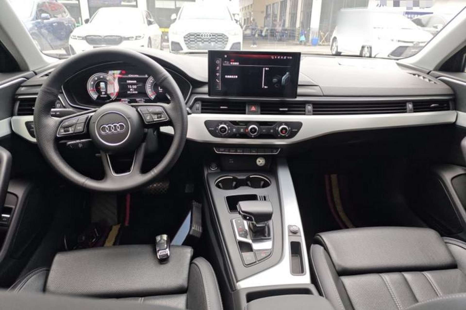 Used Audi A4L 2022 40 TFSI Fashion Dynamic Model Center Console