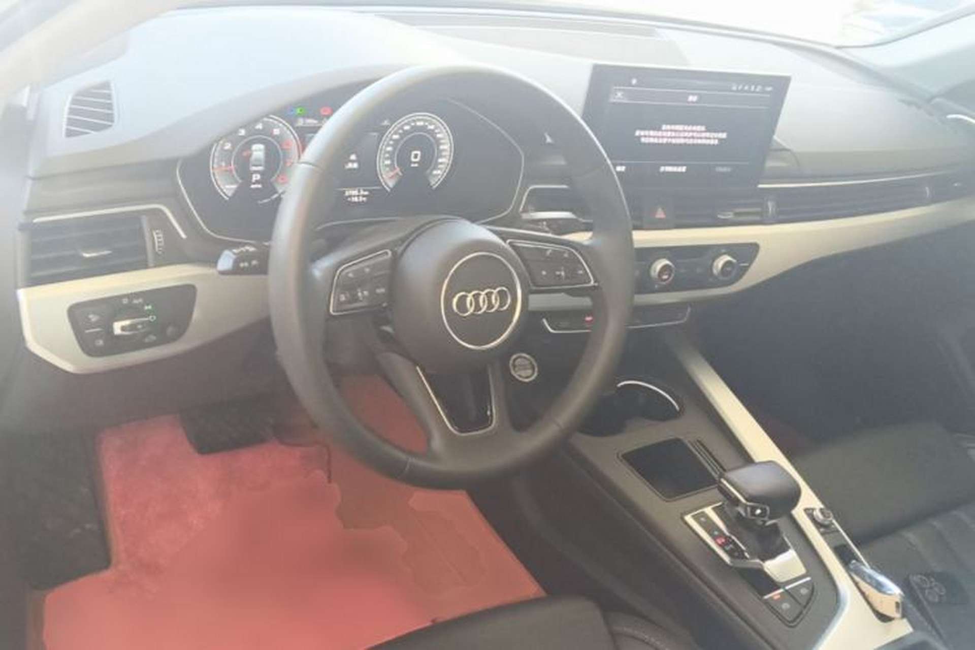 Used Audi A4L 2022 40 TFSI Fashion Dynamic Model Center Console