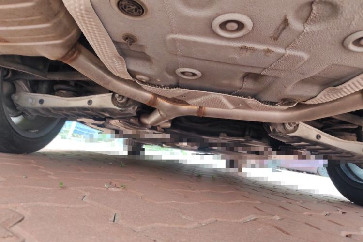 Used Audi A4L 2022 40 TFSI Fashion Dynamic Model Chassis Rear