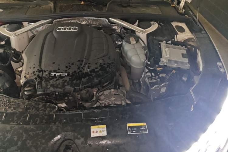 Used Audi A4L 2022 40 TFSI Fashion Dynamic Model Engine Bay Left