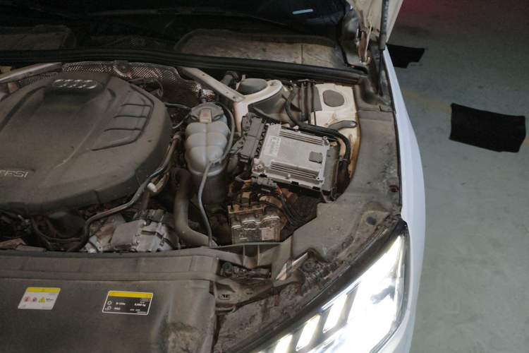 Used Audi A4L 2022 40 TFSI Fashion Dynamic Model Engine Bay Left