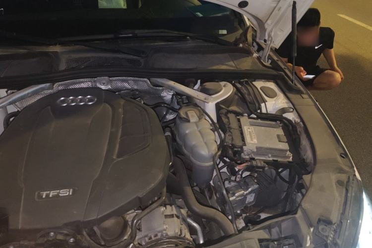 Used Audi A4L 2022 40 TFSI Luxury Prestige Edition Engine Bay Left