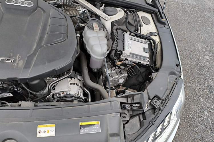 Used Audi A4L 2022 40 TFSI Fashion Dynamic Model Engine Bay Left