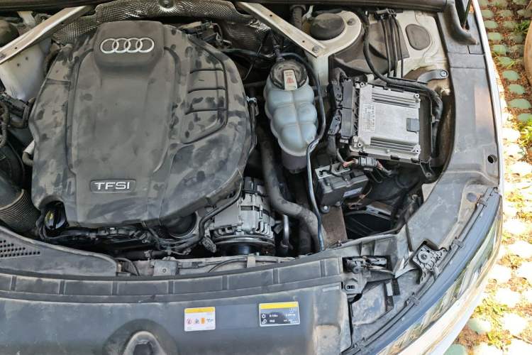 Used Audi A4L 2022 40 TFSI Fashion Dynamic Model Engine Bay Left