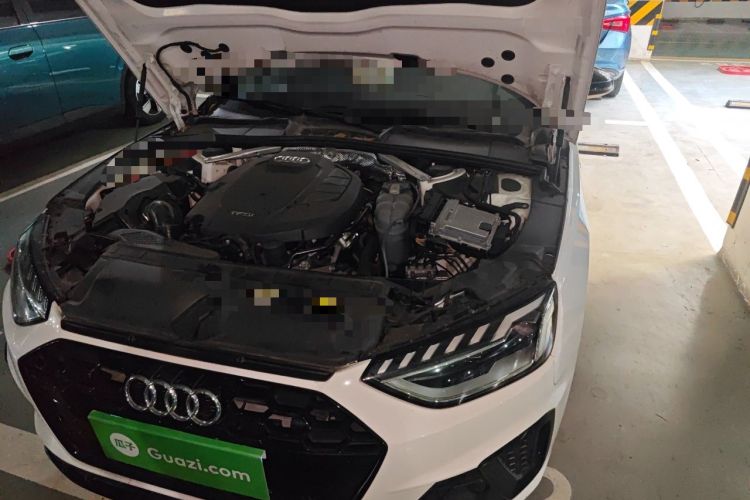 Used Audi A4L 2022 40 TFSI Luxury Dynamic Model Engine Bay Left