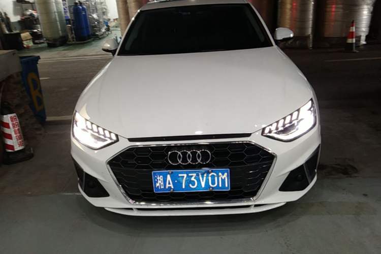 Used Audi A4L 2022 40 TFSI Luxury Dynamic Model Front