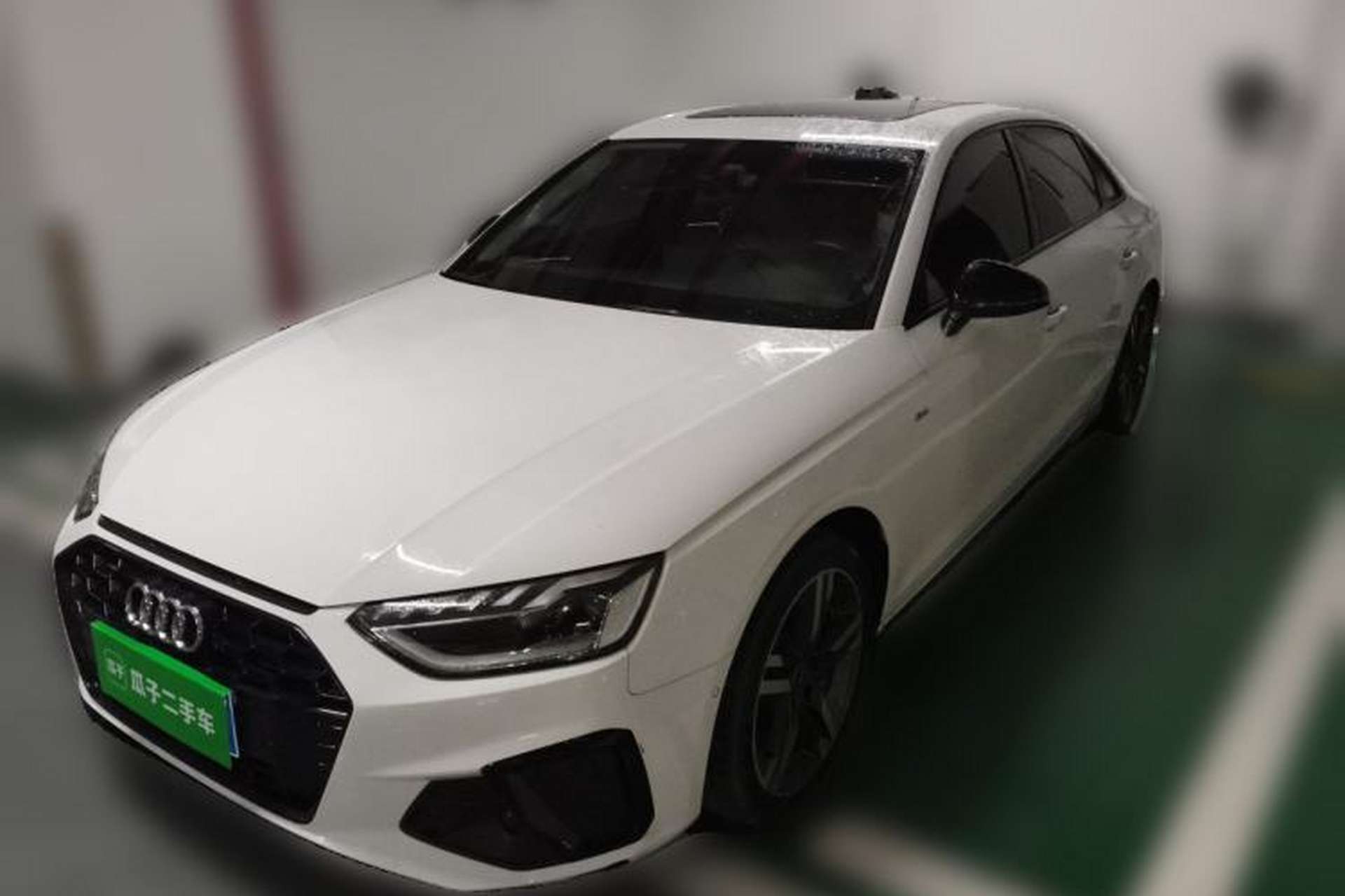 Used Audi A4L 2022 40 TFSI Luxury Dynamic Model Front Left 45 Deg
