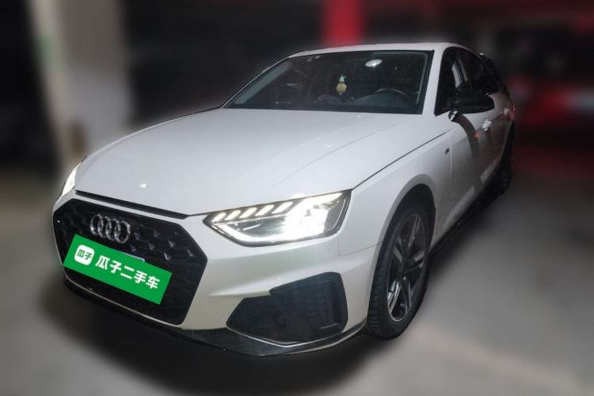 Used Audi A4L 2022 40 TFSI Luxury Dynamic Model Front Left 45 Deg