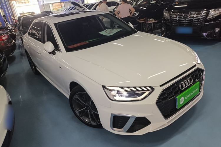 Used Audi A4L 2022 40 TFSI Fashion Dynamic Model Front Right 45 Deg
