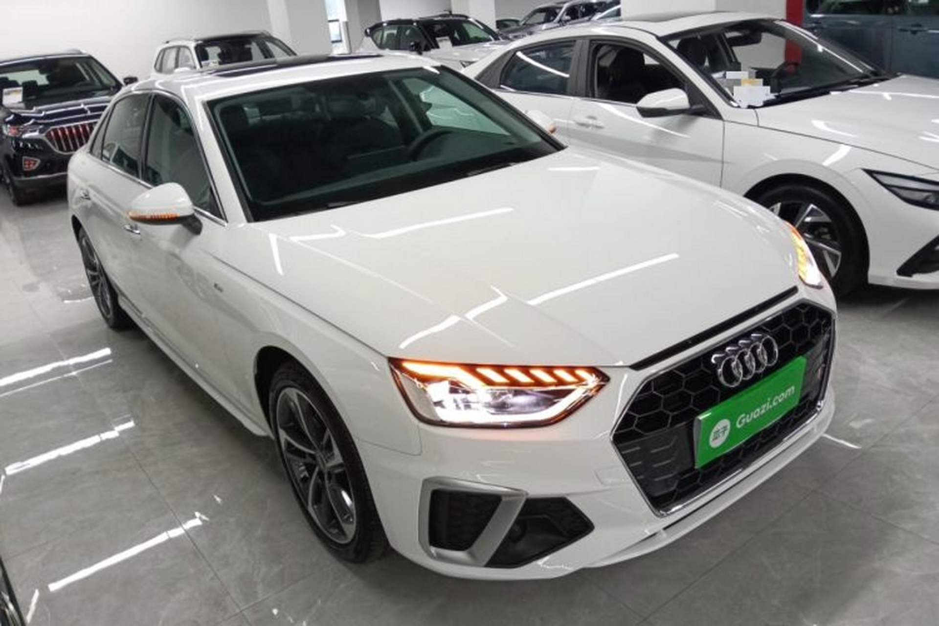 Used Audi A4L 2022 40 TFSI Fashion Dynamic Model Front Right 45 Deg