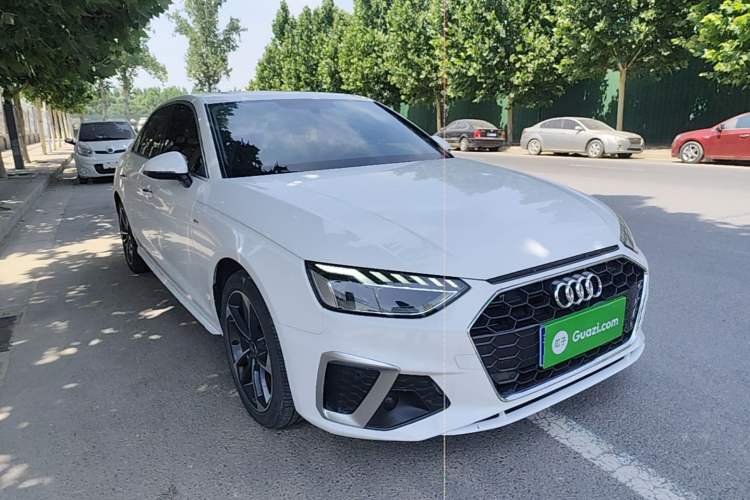 Used Audi A4L 2022 40 TFSI Fashion Dynamic Model Front Right 45 Deg