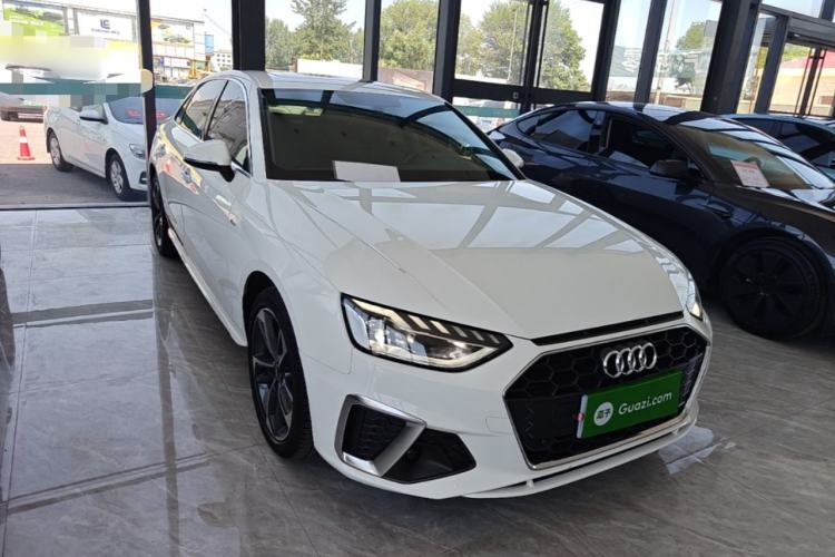 Used Audi A4L 2022 40 TFSI Fashion Dynamic Model Front Right 45 Deg