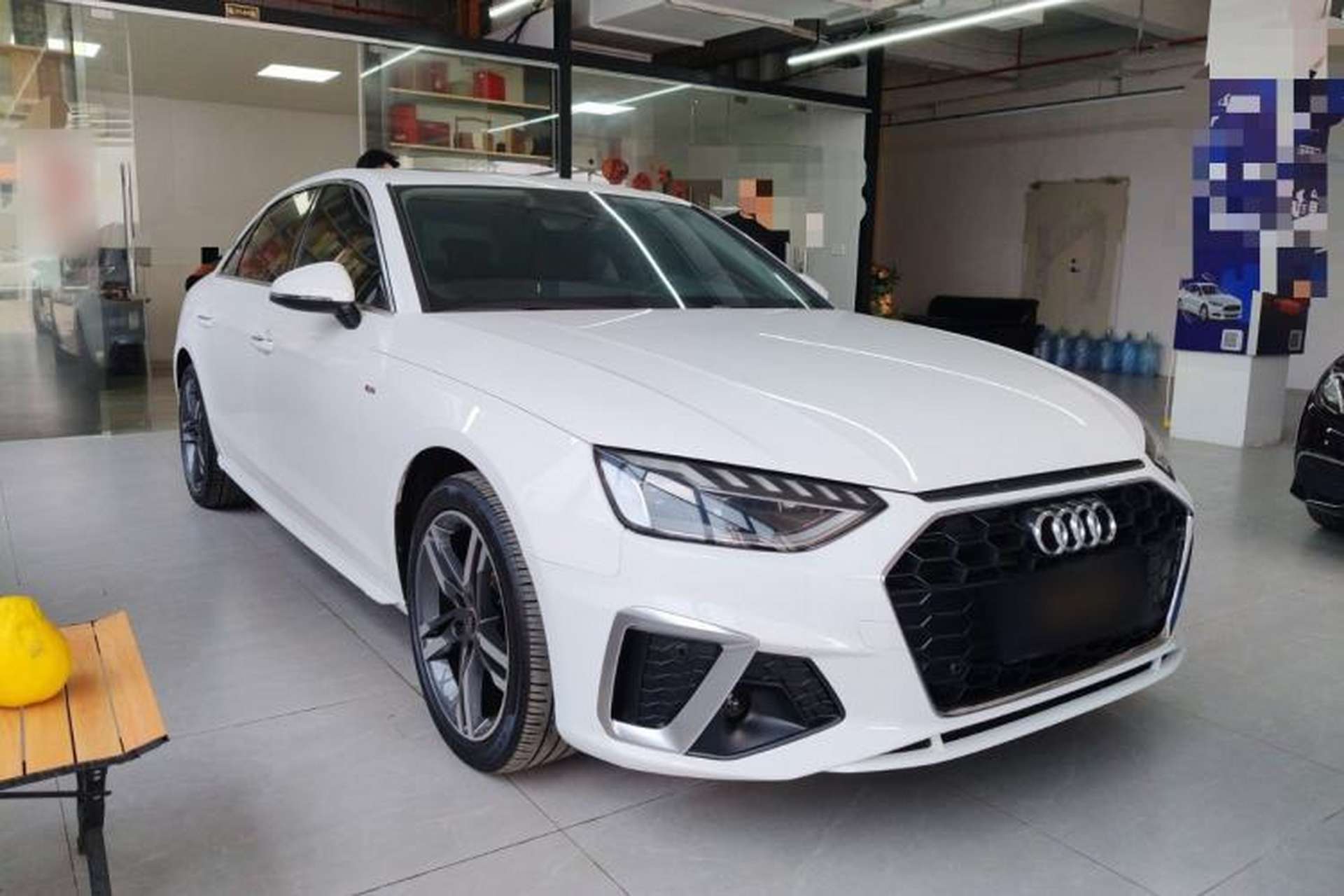 Used Audi A4L 2022 40 TFSI Fashion Dynamic Model Front Right 45 Deg