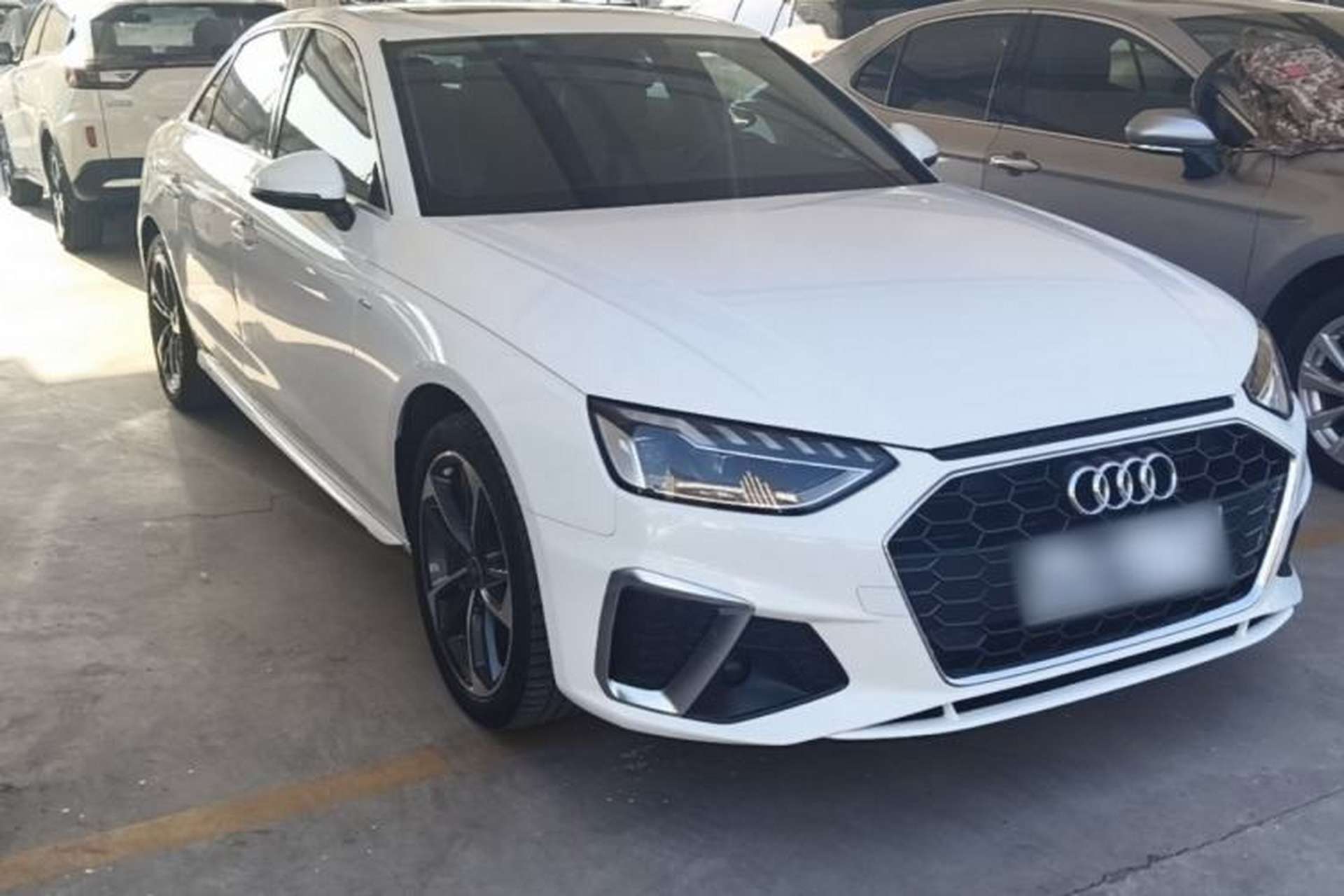 Used Audi A4L 2022 40 TFSI Fashion Dynamic Model Front Right 45 Deg