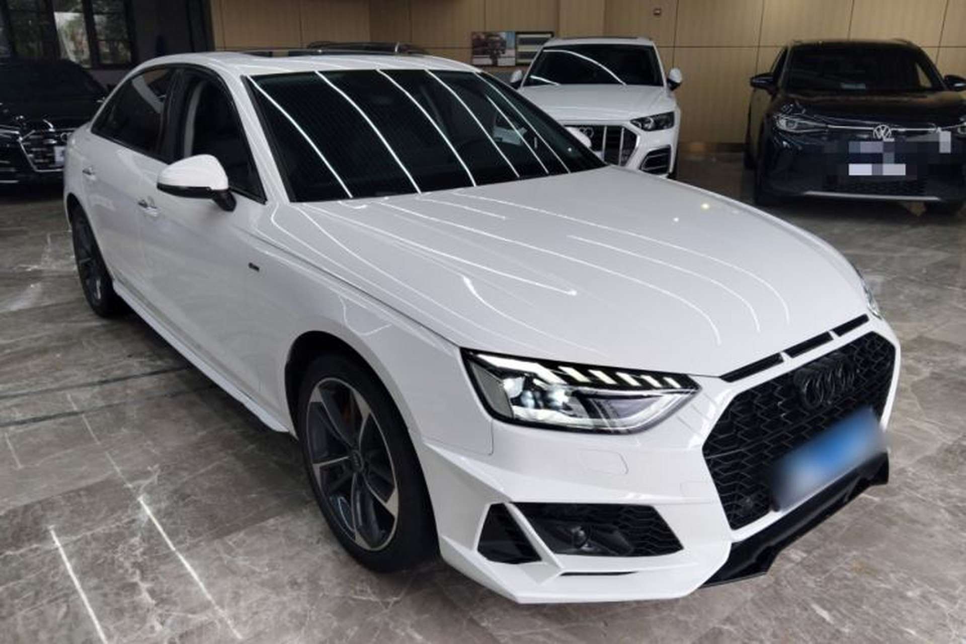 Used Audi A4L 2022 40 TFSI Fashion Dynamic Model Front Right 45 Deg