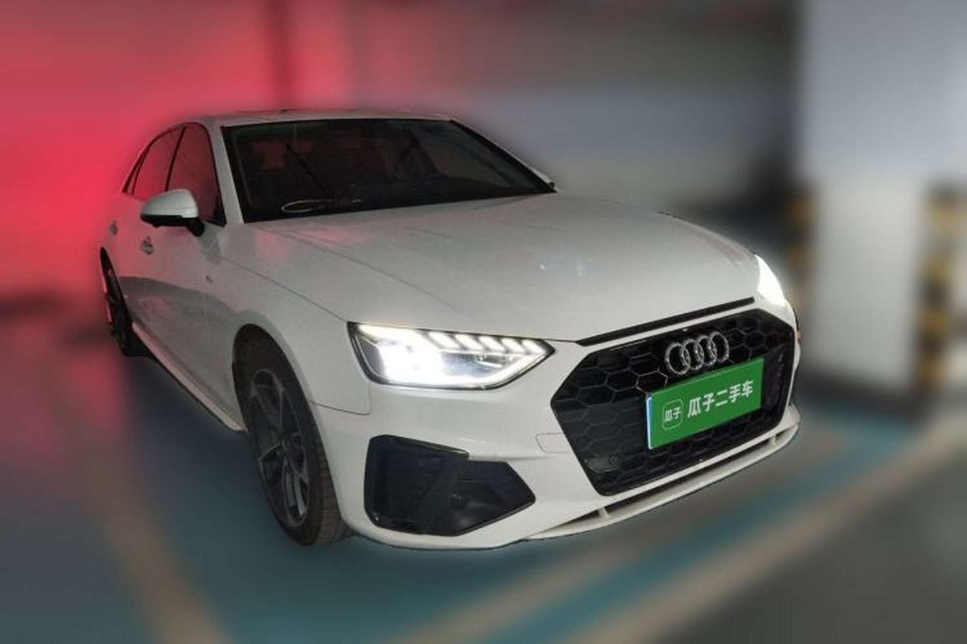 Used Audi A4L 2022 40 TFSI Fashion Dynamic Model Front Right 45 Deg