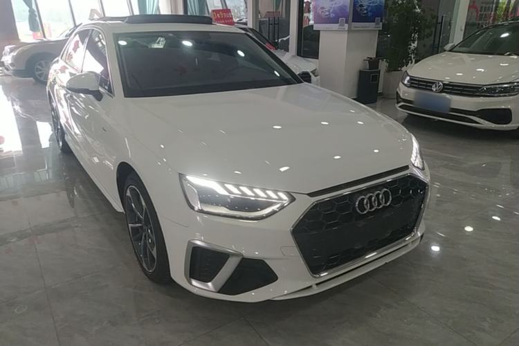 Used Audi A4L 2022 40 TFSI Fashion Dynamic Model Front Right 45 Deg