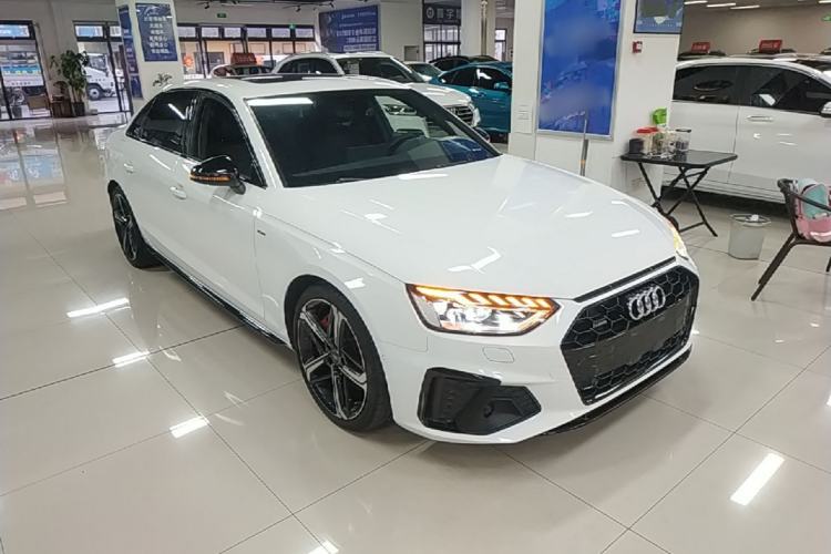 Used Audi A4L 2022 45 TFSI quattro Prestige Dynamic Edition Front Right 45 Deg