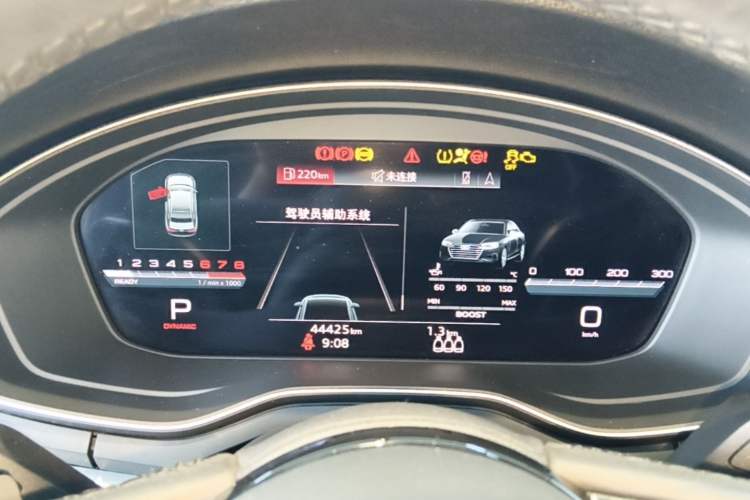 Used Audi A4L 2022 40 TFSI Luxury Dynamic Model Instrument Cluster