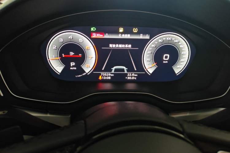 Used Audi A4L 2022 40 TFSI Luxury Dynamic Model Instrument Cluster