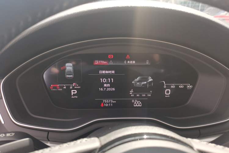 Used Audi A4L 2022 40 TFSI Fashion Dynamic Model Instrument Cluster