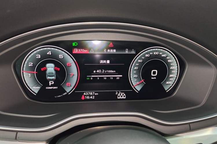 Used Audi A4L 2022 40 TFSI Luxury Dynamic Model Instrument Cluster