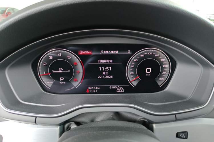 Used Audi A4L 2022 40 TFSI Fashion Dynamic Model Instrument Cluster