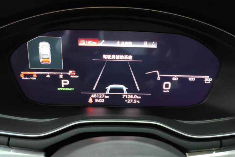 Used Audi A4L 2022 40 TFSI Luxury Dynamic Model Instrument Cluster