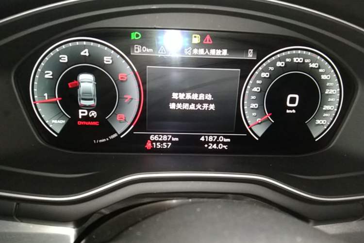 Used Audi A4L 2022 40 TFSI Luxury Dynamic Model Instrument Cluster