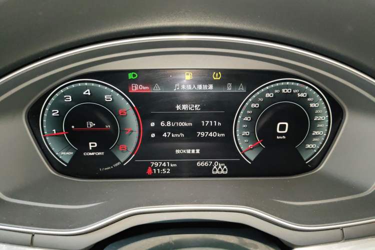 Used Audi A4L 2022 40 TFSI Luxury Dynamic Model Instrument Cluster
