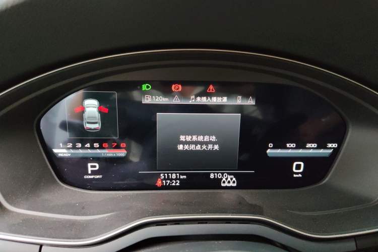 Used Audi A4L 2022 40 TFSI Luxury Dynamic Model Instrument Cluster