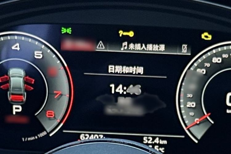 Used Audi A4L 2022 40 TFSI Fashion Dynamic Model Instrument Cluster