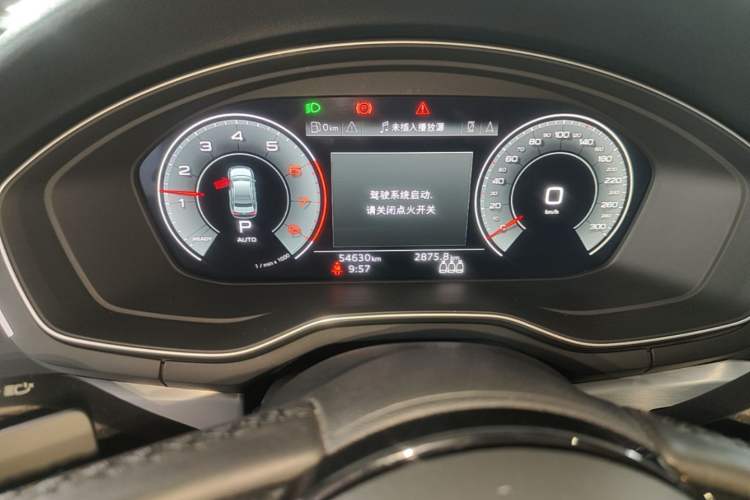 Used Audi A4L 2022 40 TFSI Luxury Dynamic Model Instrument Cluster