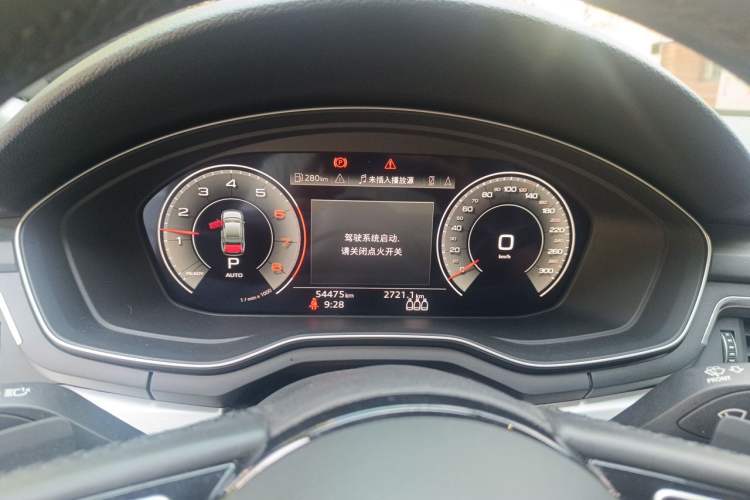 Used Audi A4L 2022 40 TFSI Luxury Dynamic Model Instrument Cluster