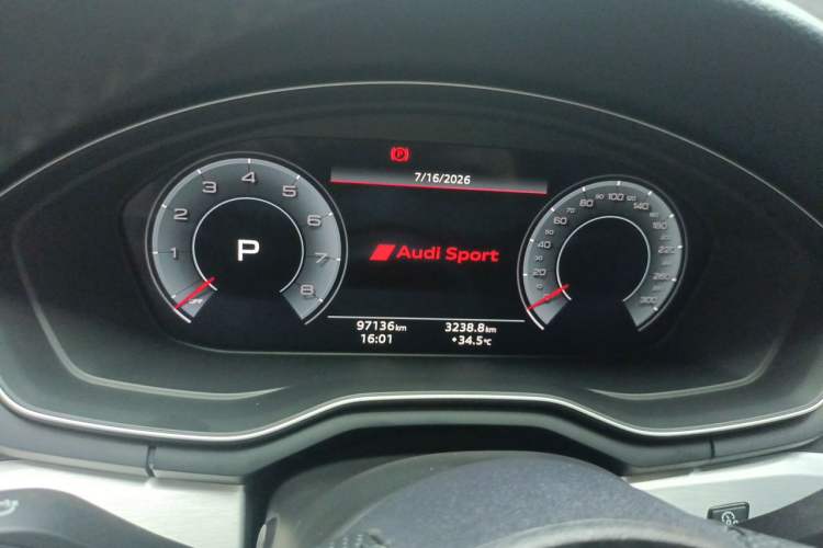 Used Audi A4L 2022 40 TFSI Fashion Dynamic Model Instrument Cluster