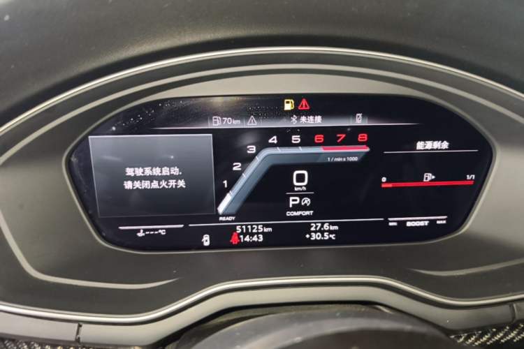 Used Audi A4L 2022 40 TFSI Fashion Dynamic Model Instrument Cluster