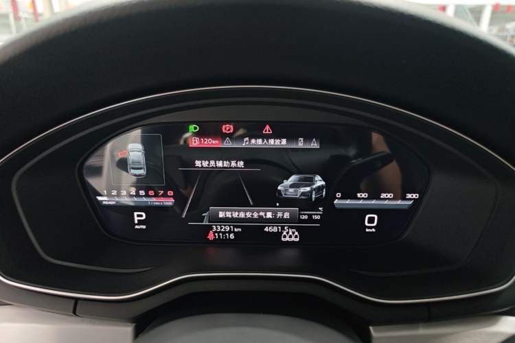 Used Audi A4L 2022 40 TFSI Luxury Dynamic Model Instrument Cluster