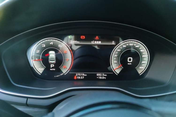 Used Audi A4L 2022 40 TFSI Stylish and Elegant Edition Instrument Cluster