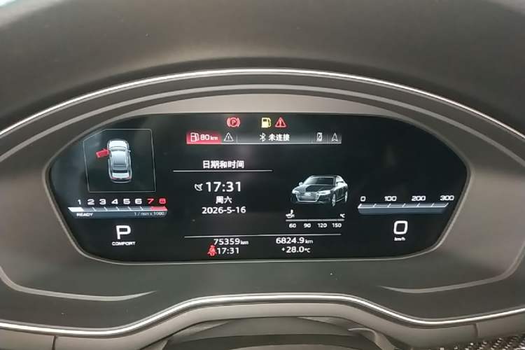 Used Audi A4L 2022 45 TFSI quattro Prestige Dynamic Edition Instrument Cluster