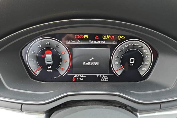 Used Audi A4L 2022 40 TFSI Fashion Dynamic Model Instrument Cluster